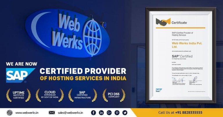 Web Werks Is Now a SAP Certified Provider of infrastructure.