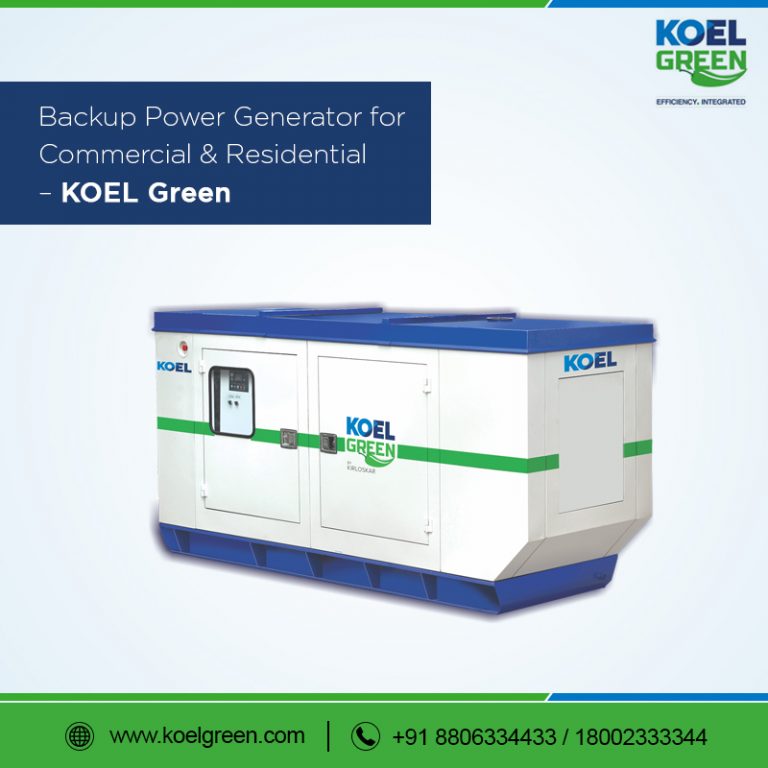 Backup Power Generator for Commercial & Residential – KOEL Green