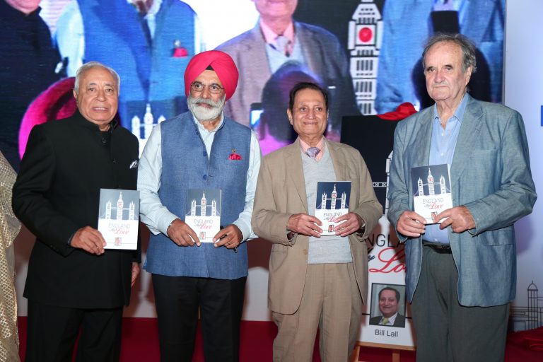 Lord Bill Lall’s Book ‘England My Love’ launched with Big Fanfare!