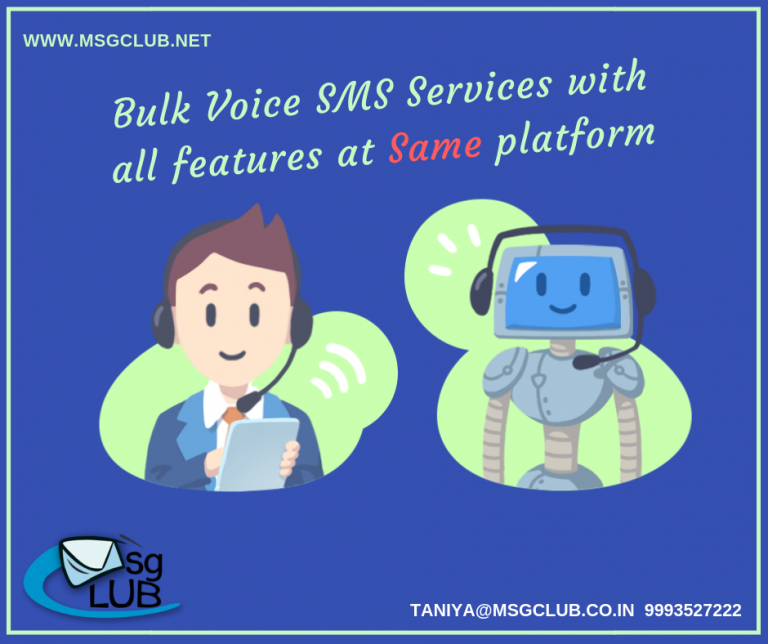 MsgClub smart voice SMS broadcasting solutions