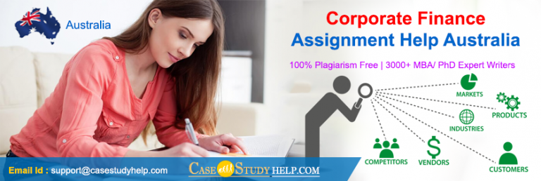 Get Online Corporate Finance Assignment Help Australia