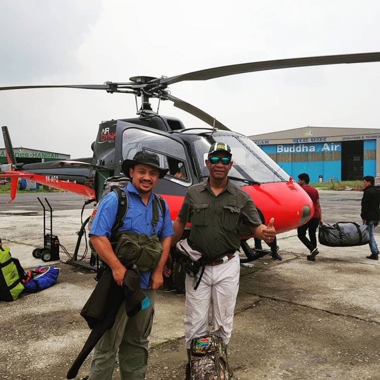 Everest base camp trek with Helicopter Return