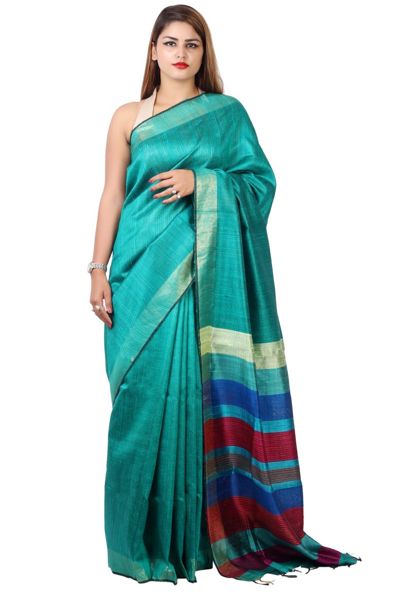 Festive Collection : Bhagalpuri Tussar Sarees from Manjusha Silk