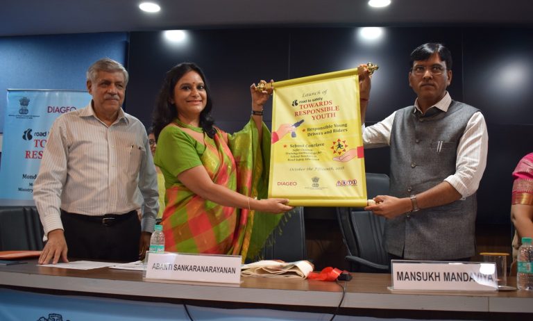 Ministry of Road Transport & Highways Launches the First of its Kind ‘Road to Safety – Towards Responsible Youth’ Programme for University Students in partnership with Diageo India and the Institute of Road Traffic Education