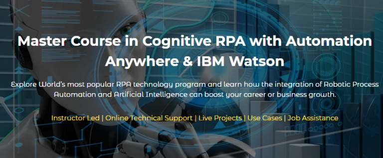 EmergenTeck- Kausal Vikash launches World’s Most Popular Master course in Cognitive RPA using Automation Anywhere and IBM Watson