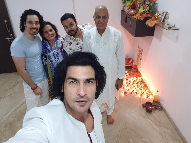 “Actor Makhan SIngh Celebrates Diwali This Time With Family & Friends”