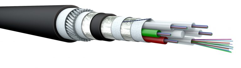 Secure cable infrastructure in tunnels, subways and fire alarm system