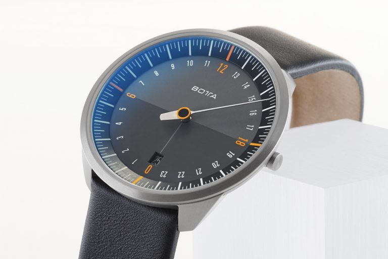 The new UNO 24 titan one-hand watch from BOTTA design