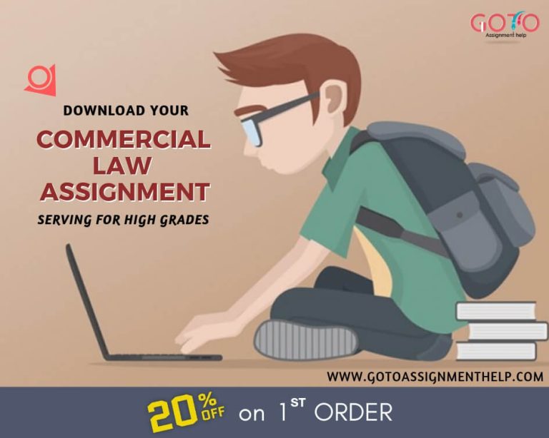 Avail Best Commercial law Assignment at Cheapest Rates from Best Experts