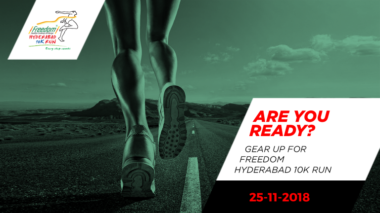 Freedom healthy oil primary partners of Hyderabad 10K Run