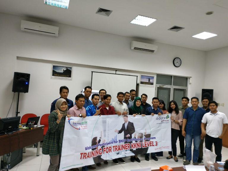 •	Transwish’s Training for Trainer KKNI 3 for PT. SaptaIndra Sejati