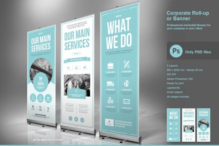 Roll Up Banner to Roll on Brand Visibility