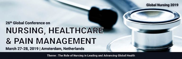 26th Global Conference on Nursing, Primary Healthcare & Pain Management