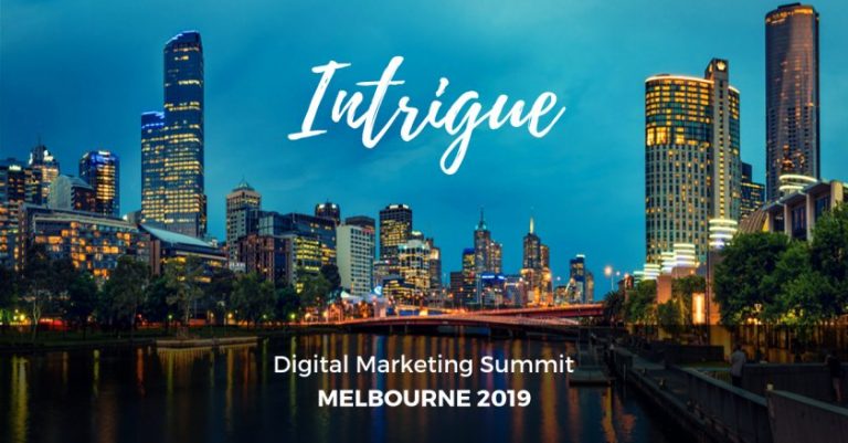 Salesgasm announces the venue of the Intrigue Summit, 27th February 2019, Melbourne