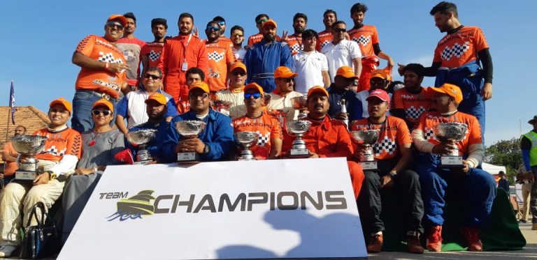 Team Champions sweeps top honors at the Indian National Rally Championship