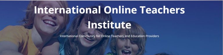 The IOTI’s New Special Interest Group (Teacher Community) Provides Help For Online Teachers