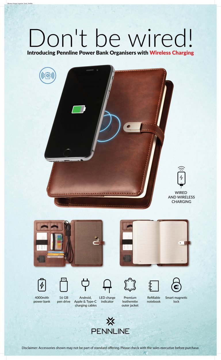 William Penn’s Versatile Pennline Wireless Powerbank Organizer