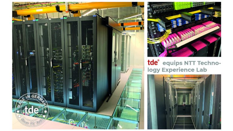 tde equips NTT Technology Experience Lab with tML-24 and tML-32 cabling systems