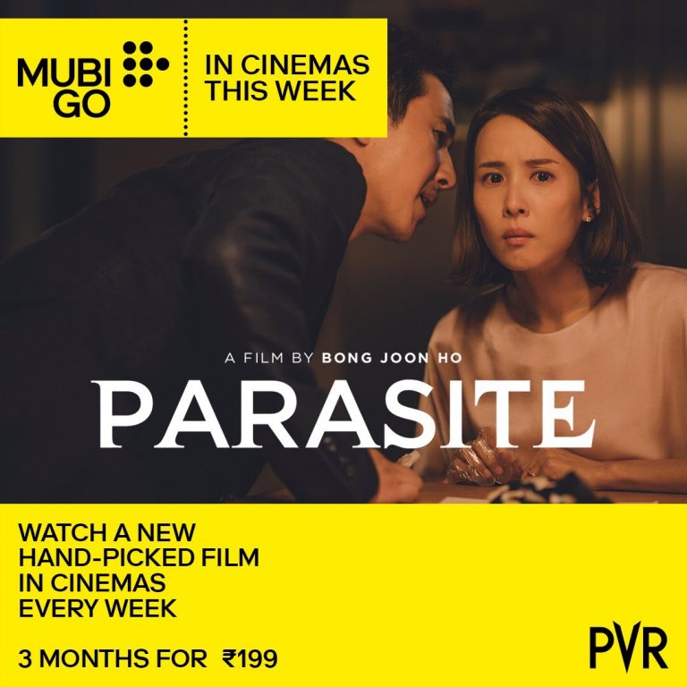 Watch Bong Joon- Ho’s Award-winning and Oscar Nominated ‘Parasite’ with Mubi Go from this Friday