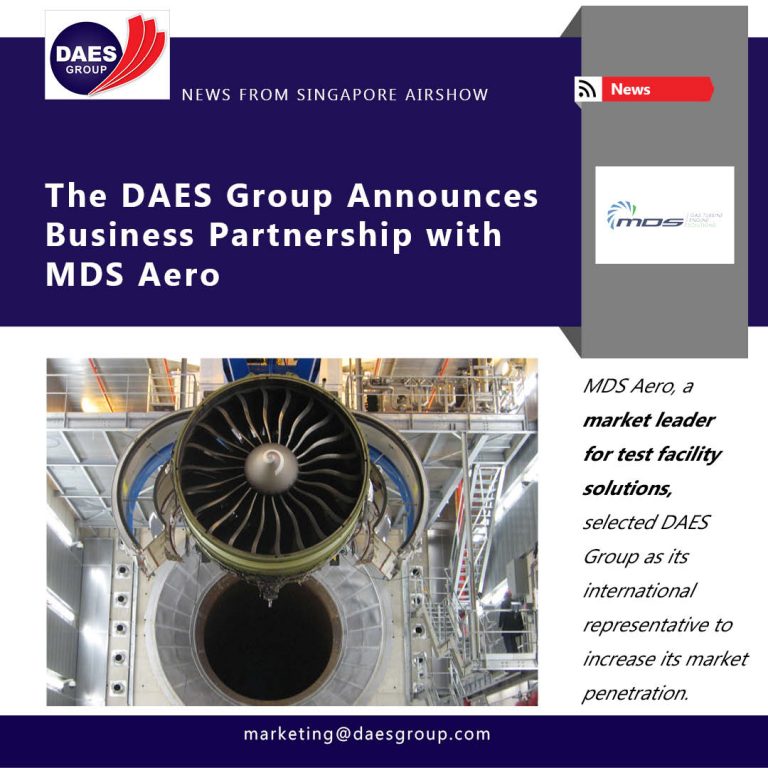 The DAES Group Announces New Business Partnership at Singapore Airshow 2020