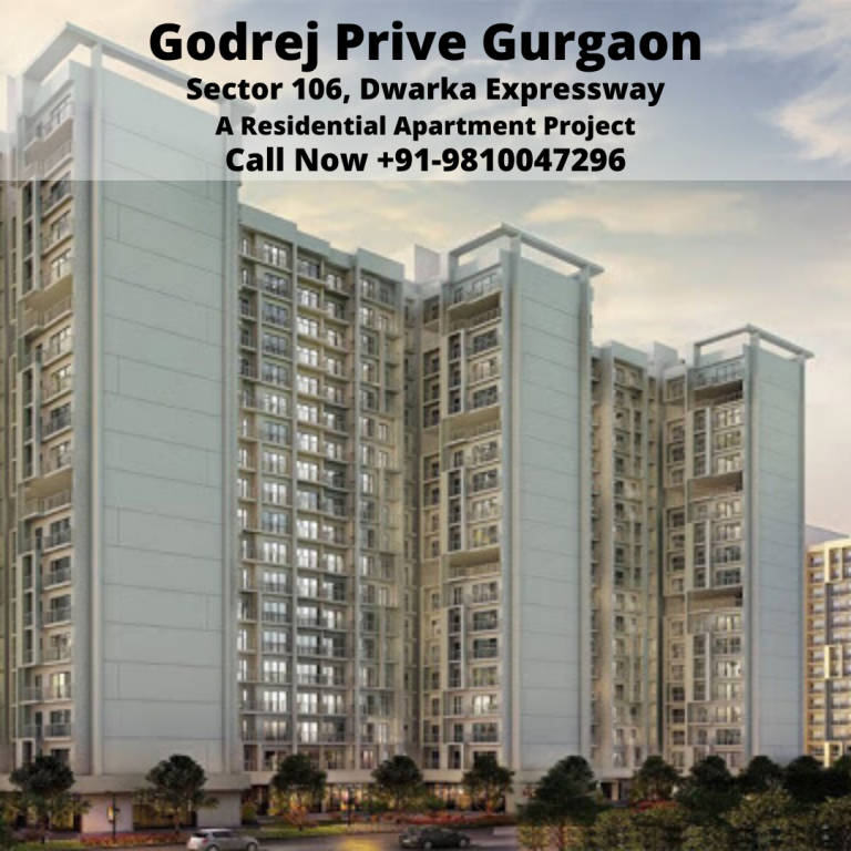 Godrej Prive Meridien- An upcoming project by Godrej properties in Gurgaon