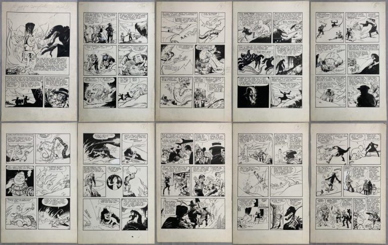 Rare Early Stories by The Legendary Artist Frank Frazetta (1928-2010) will Headline Weiss Auctions’ March 26th Auction