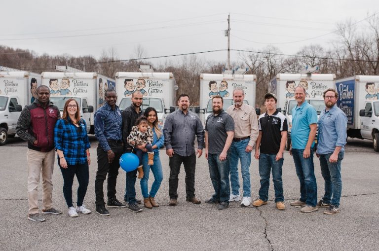 Brothers That Just Do Gutters Turn 20 and Cut The Ribbon on New National Headquarters