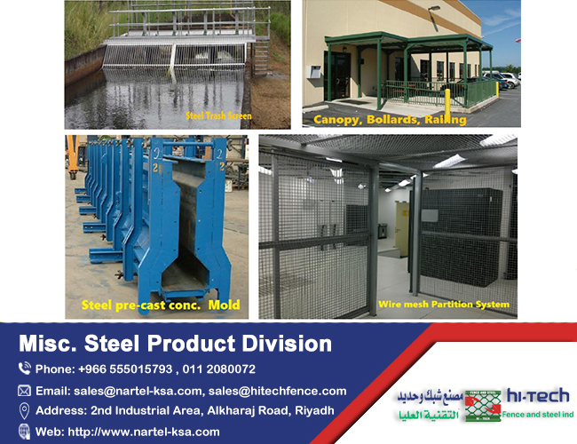 Trust Hi-Tech Fence & Steel to deliver the best fencing system in Saudi Arabia