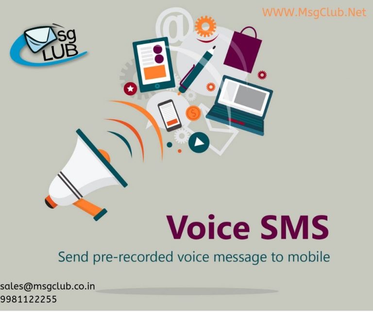 Realize what makes MsgClub a dominant Voice SMS and Transactional bulk SMS service provider