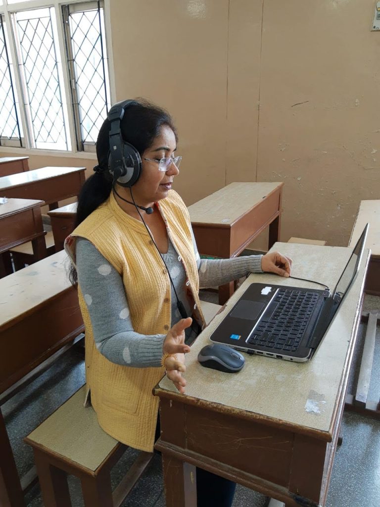 Ajanta Public School, Gurugram combats COVID-19 through ‘VIRTUAL CLASSES’.