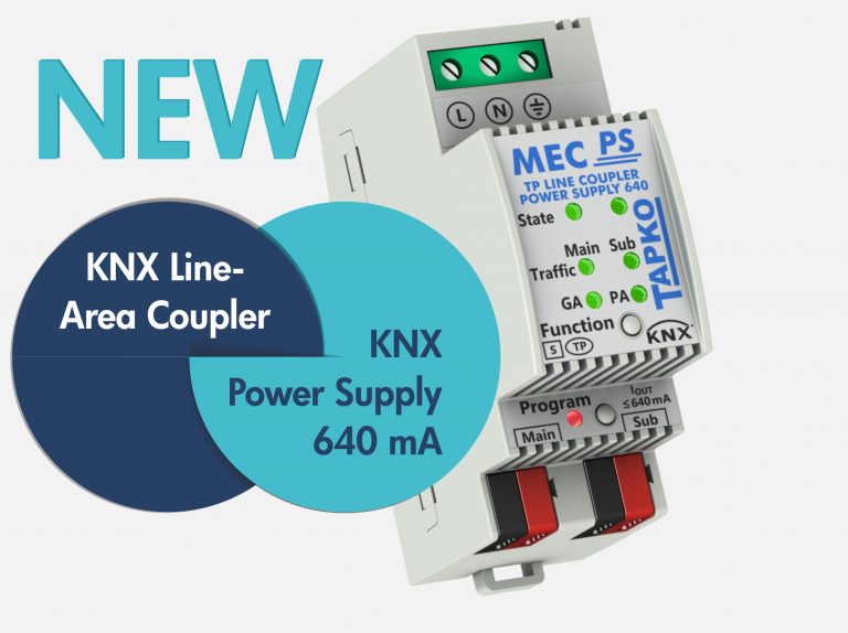 TAPKO Technologies: Revolutionary new KNX device MECps640