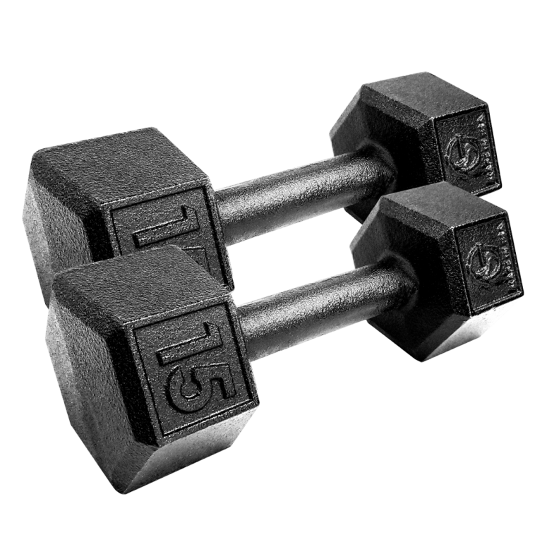 Increase your strength with your Cast iron dumbbell