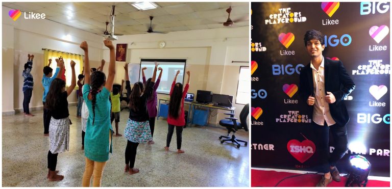 Vicky Dadhich, Likee influencer with a kind heart, wows kids at orphanage with his dancing skills