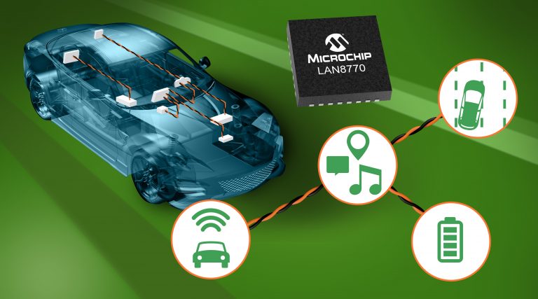 Single-pair Ethernet PHY Offers the Industry’s Leading Ultra-low  TC10-compliant Sleep Current and is Functional Safety Ready