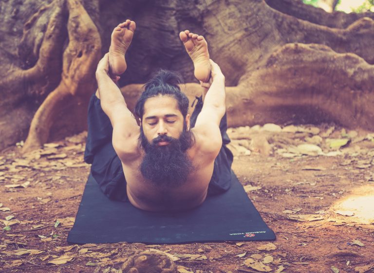 Yoga removes stress and improves the efficiency of the lungs, and makes them stronger