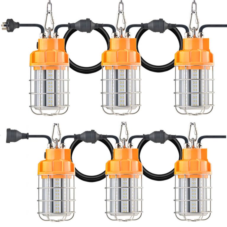 LED Temporary String Lights 150W 19500 Lumens 130Lm/W 5000K 100-277Vac Ip65