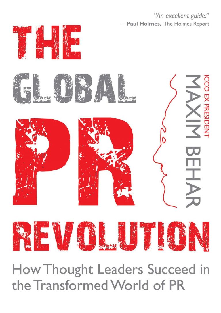 “The Global PR Revolution,” by Maxim Behar, Called the PR Bible for 2020