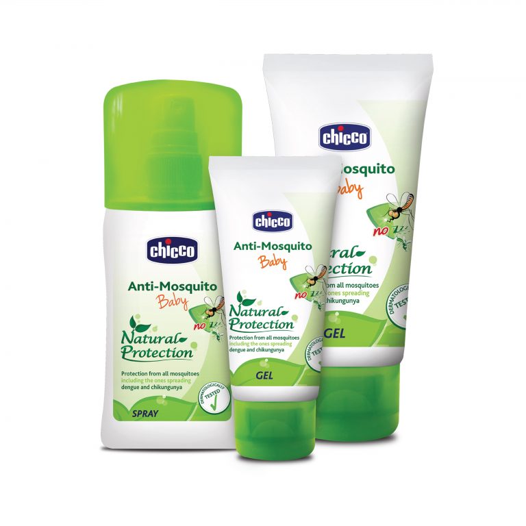 Protect your baby from those annoying companions of summers Chicco Anti-mosquito Gel and Spray for babies and children