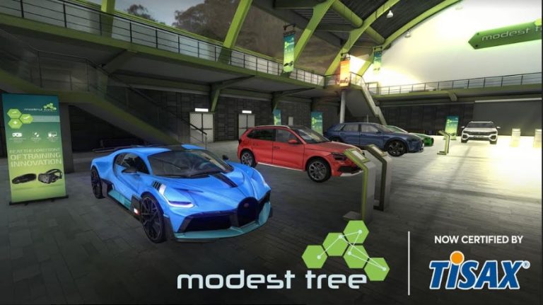 Modest Tree Awarded TISAX Certification Supporting Delivery of Immersive Solutions to Global Car Manufacturers