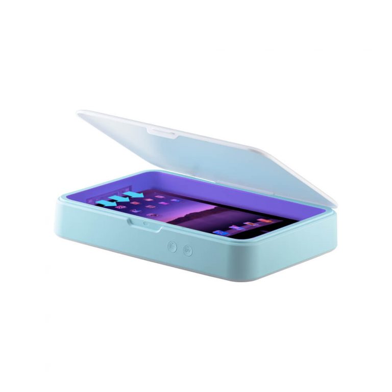 Uv Light Sanitizer For Phone 5.5W Wireless Charging Of Germs Anti-Bacteria Disinfect Box