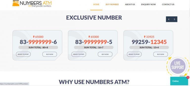 Now Buy Special Numbers Online In India At Modest Prices