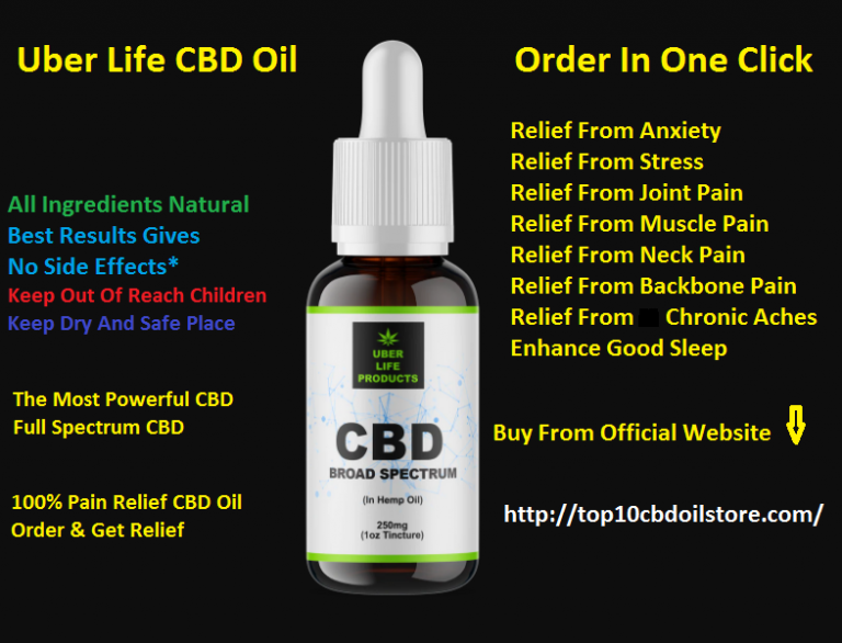 Your Key To Success: Uber Life CBD Oil