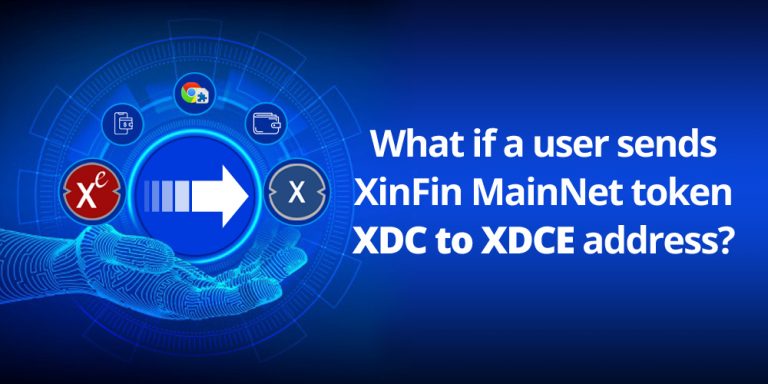 Caution: What if a user sends XinFin Main-net token XDC to XDCE address?