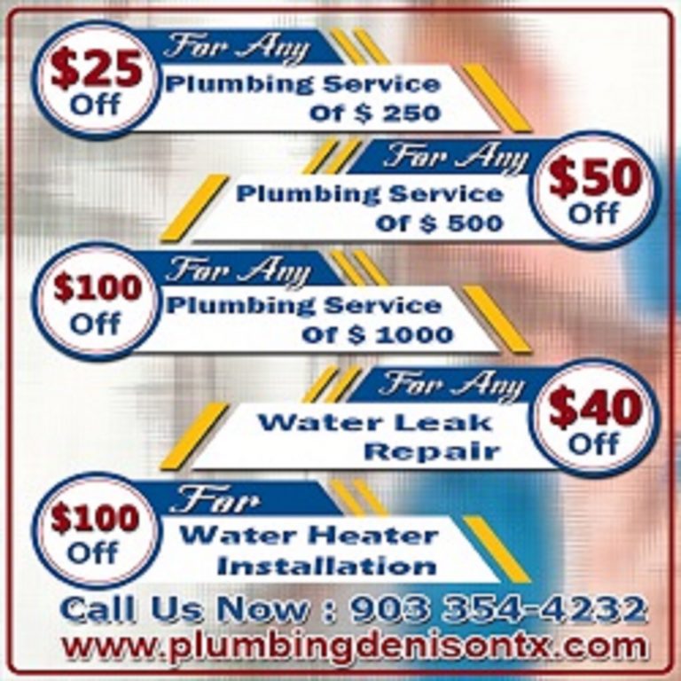 Plumbing Denison TX