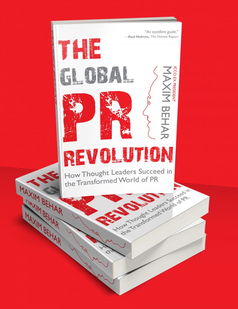 The Global PR Revolution by Maxim Behar among top 5 PR books in the world for 2020