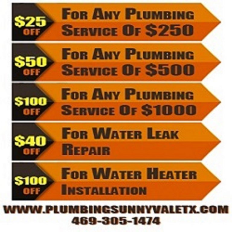 Plumbing Sunnyvale TX