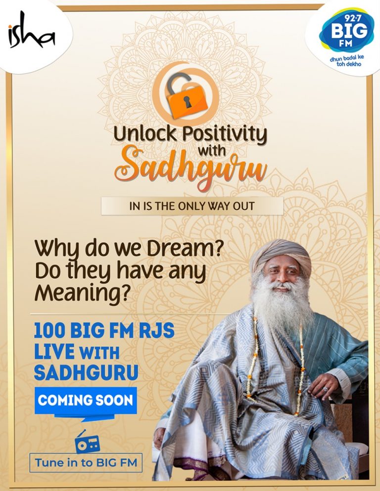 Pandemic, love, relationships and much more – Acclaimed Spiritual leader Sadhguru shares his insights as he interacts with 100 BIG FM RJs!