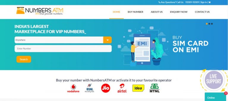 Now Make Your Contact Number Unique With The Help Of NUMBERS ATM!