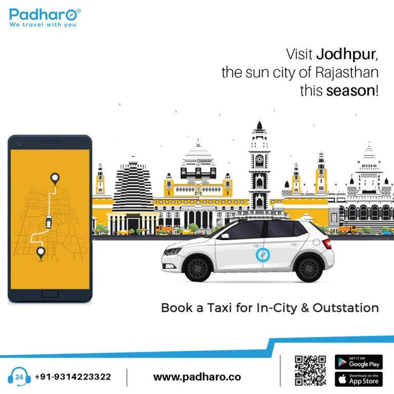 Taxi Services In Jodhpur To Experience A Royal Magic