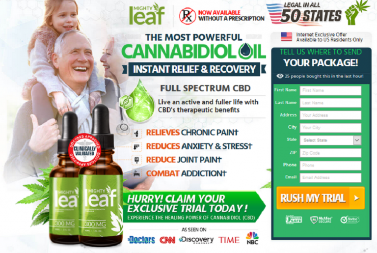 Mighty Leaf CBD Oil